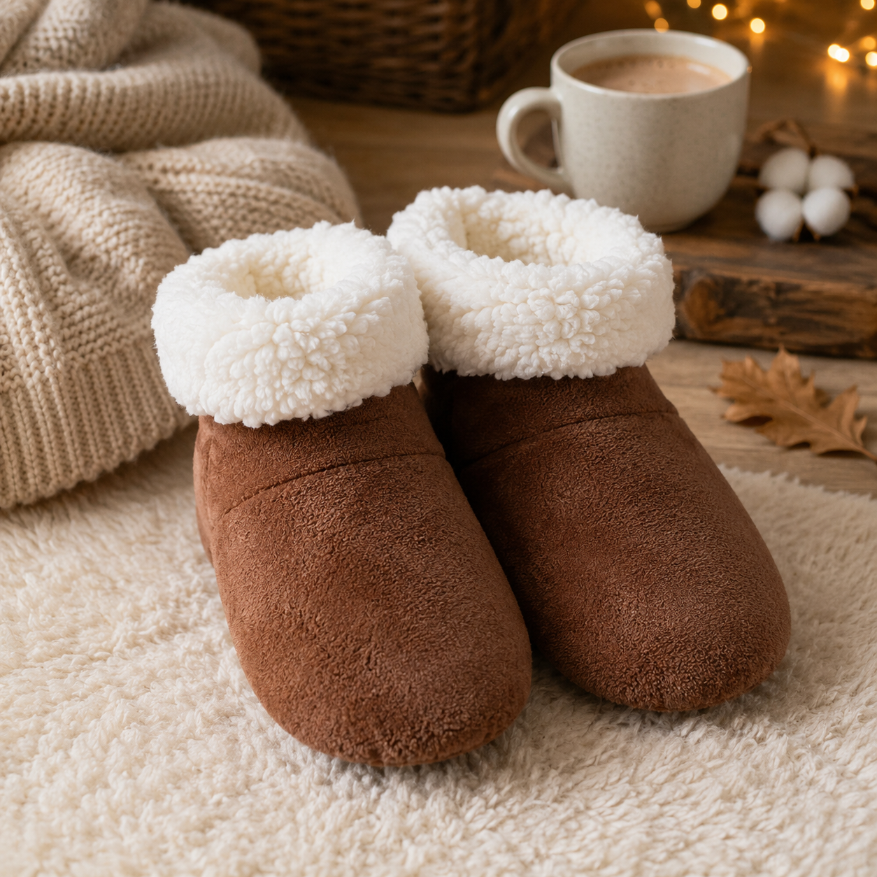 bottes pilou pilou cocooning ultra douces pour femme