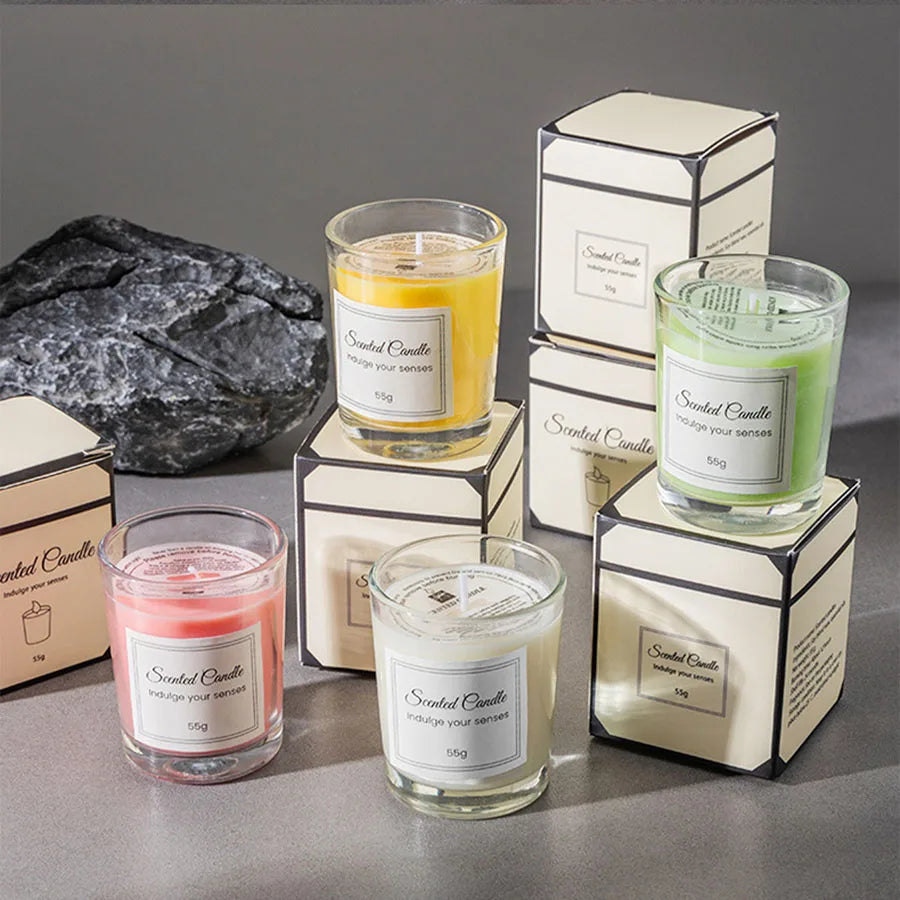 bougie aromathérapie texture cire parfumée