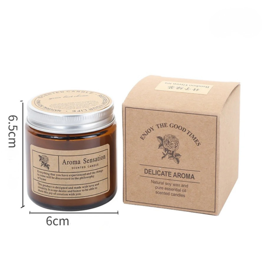 bougie cocooning ambiance chaleureuse maison