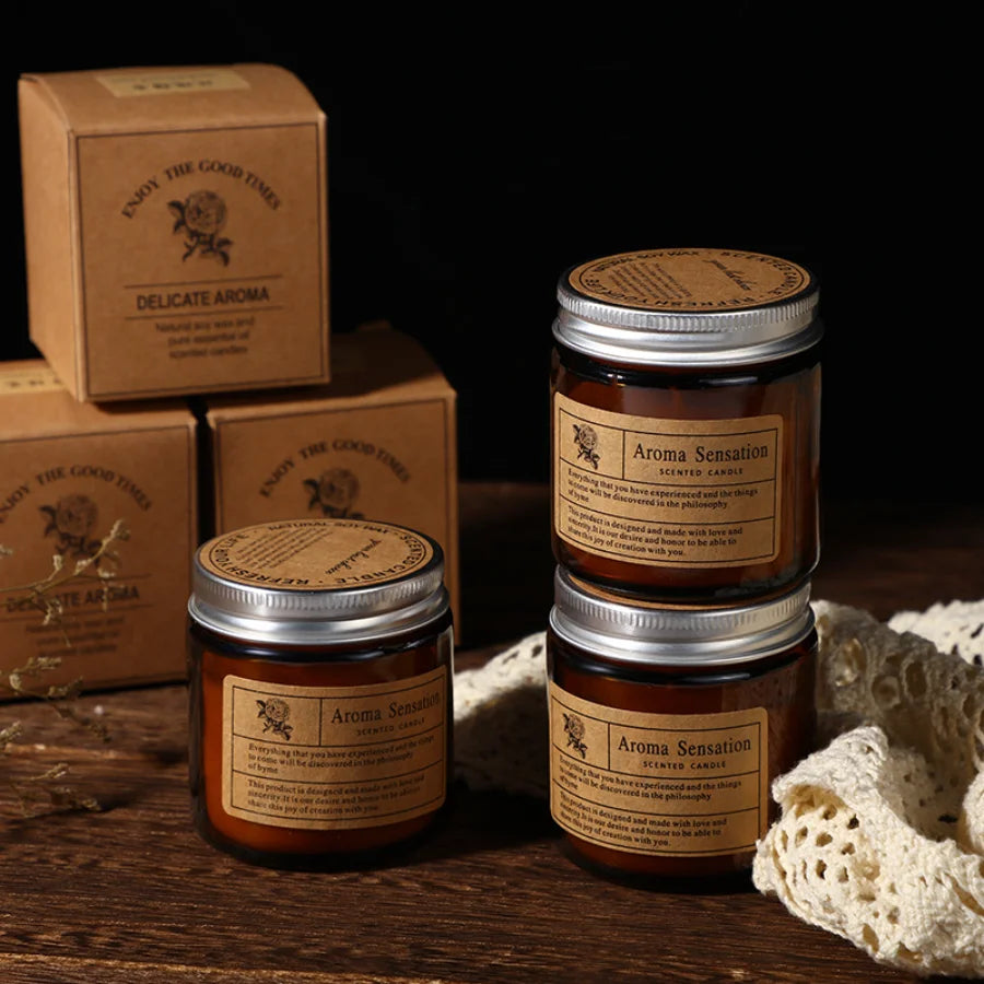 bougie parfumée cocooning décoration intérieure