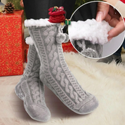 chaussettes montantes confortables pour journées froides