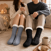 chaussettes pilou cocon de chaleur pour femme et homme