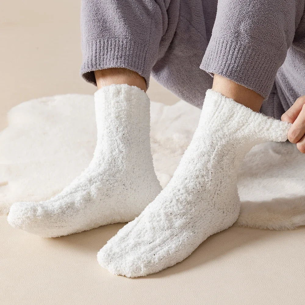 chaussettes pilou pilou épaisses et confortables