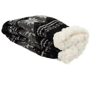 chaussettes pilou pilou magie de noël noir