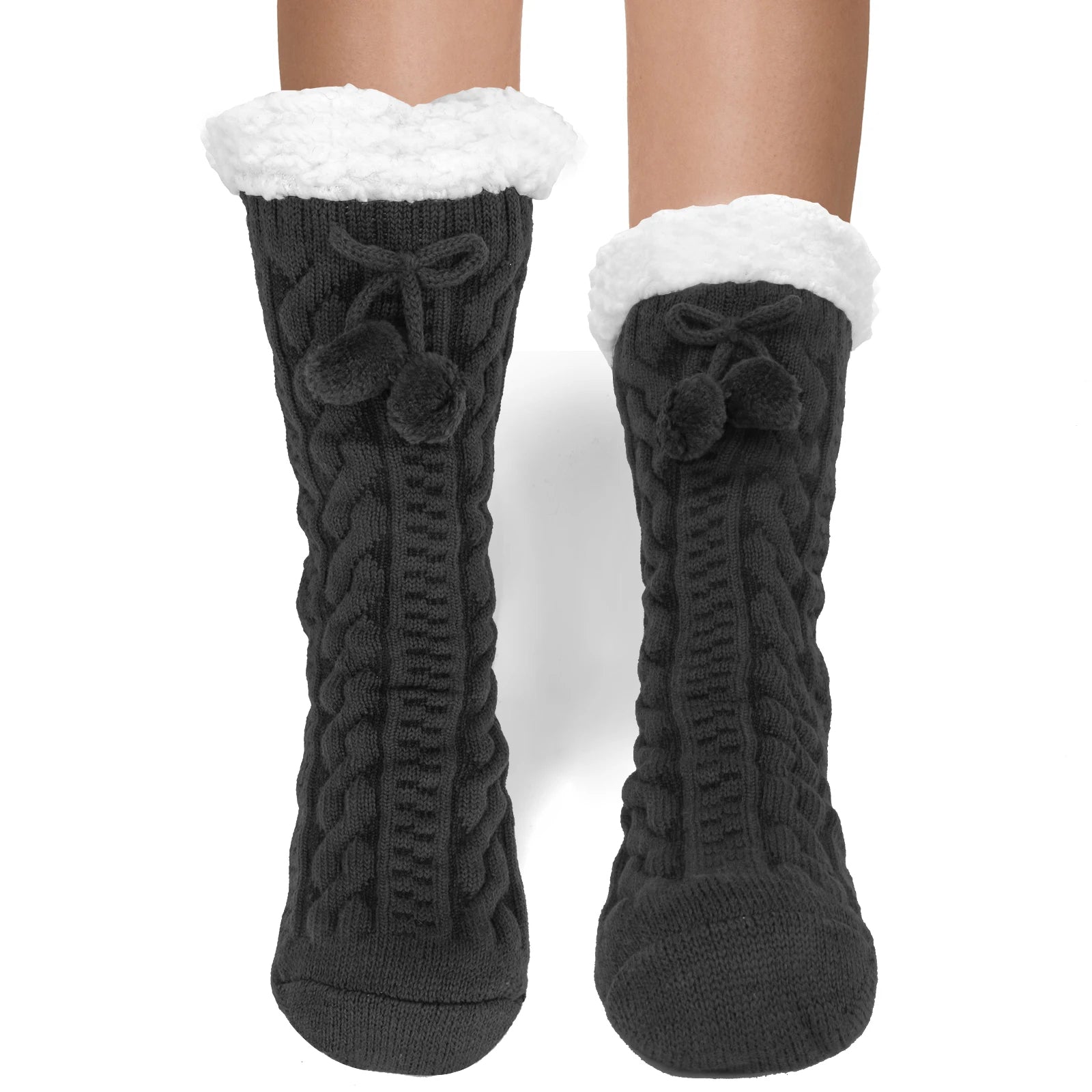 chaussettes pilou pilou montantes noir