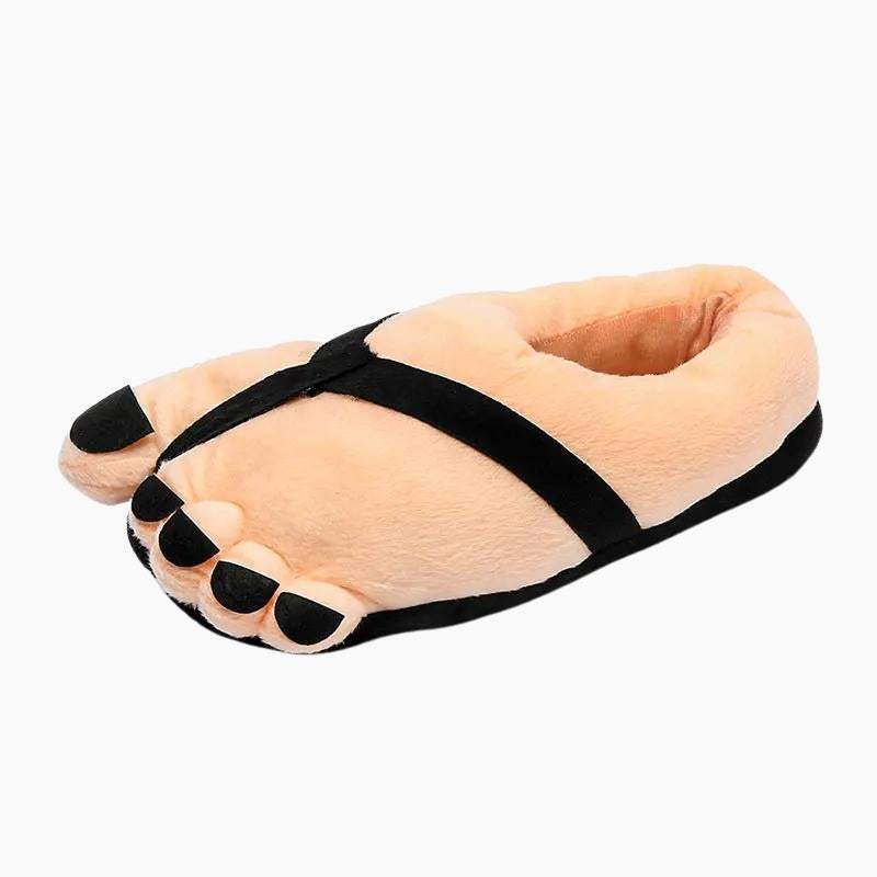 chausson humoristique homme pilou pilou, chausson pour homme humoristique, chausson homme humoristique