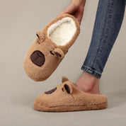 chaussons capybara cocooning hiver