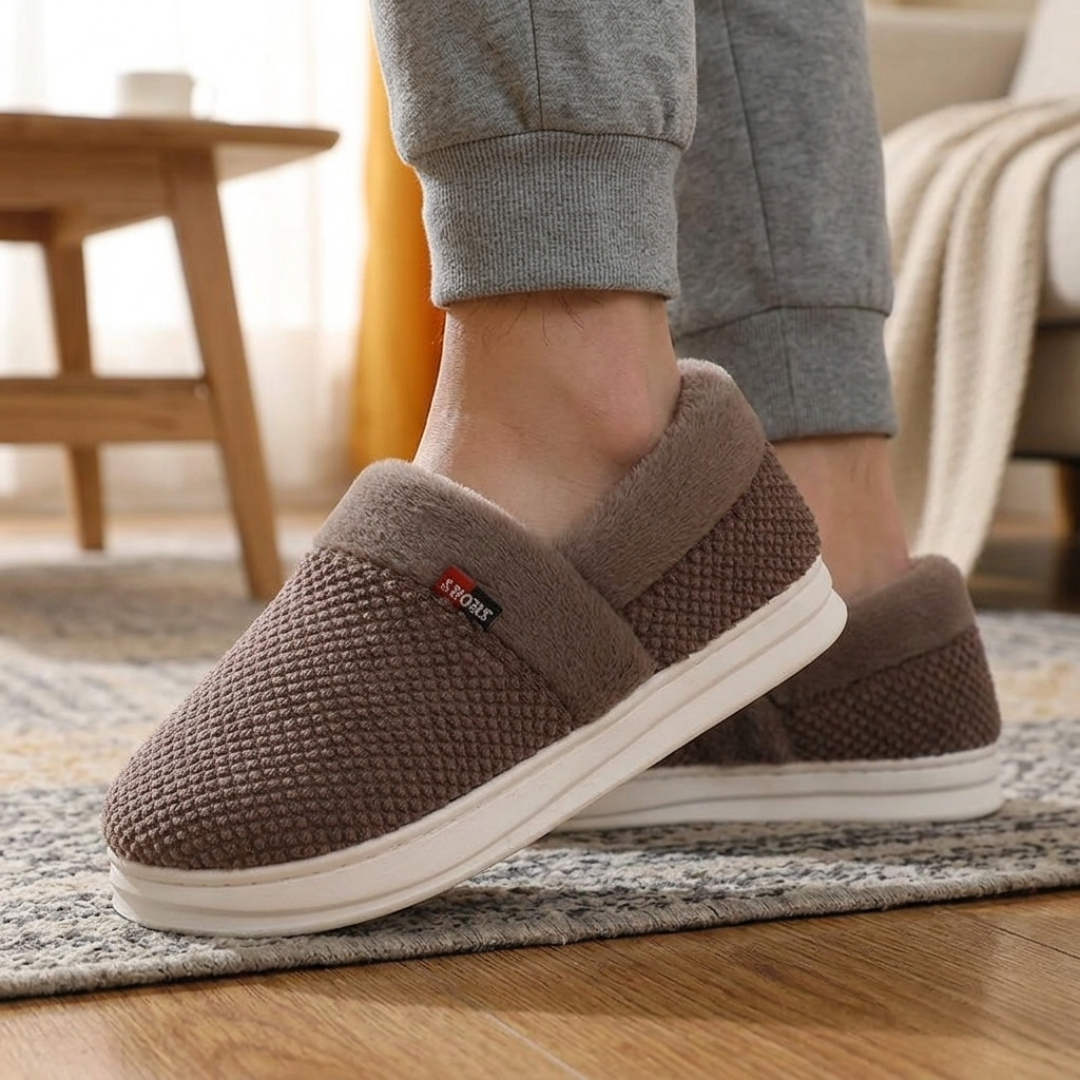 chaussons chaud cocooning pilou pilou pour homme