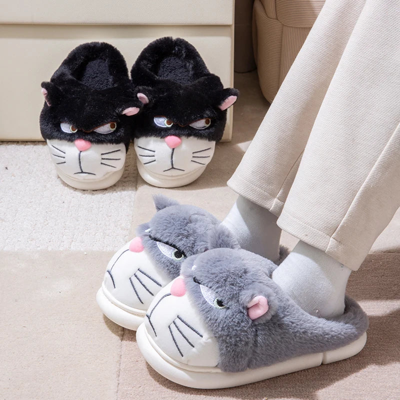 chaussons cocooning chat kawaii