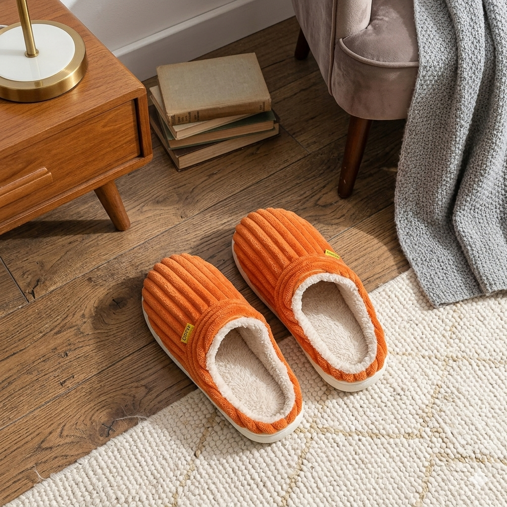 chaussons confort femme pilou pilou doux et chauds