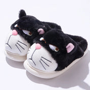 chaussons d’intérieur chat mignon