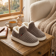 chaussons montants femme chauds et confortables