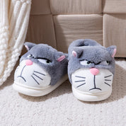 chaussons pilou pilou animaux chat