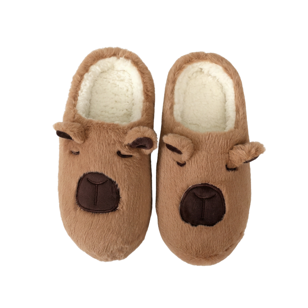 chaussons pilou pilou capybara ultra doux