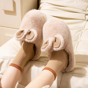 chaussons pilou pilou femme lapin