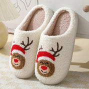 chaussons pilou pilou magie de Noël renne