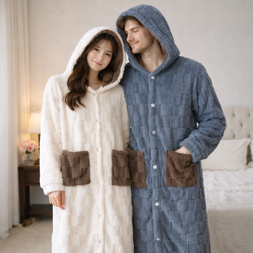 chemise de nuit pilou pilou chaude portée confort nuit