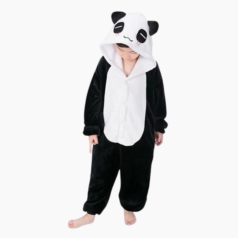 Combinaison polaire garcon panda