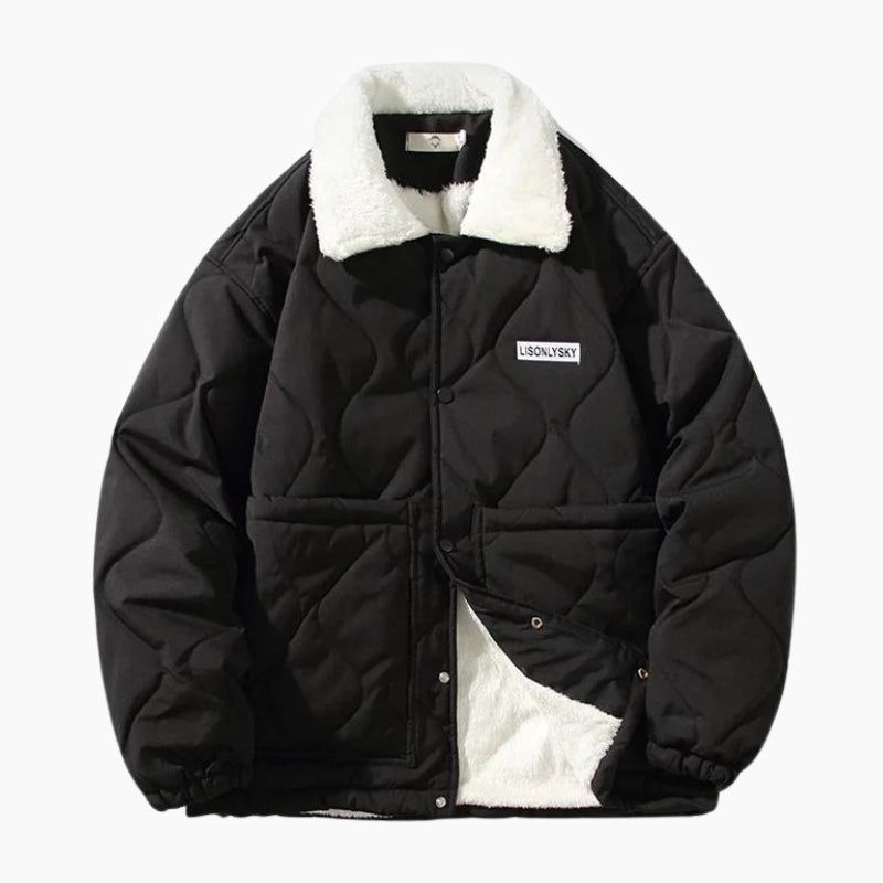 Doudoune col fourrure homme, doudoune homme col fourrure