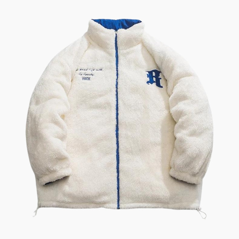 Doudoune réversible homme Pilou Pilou blanche