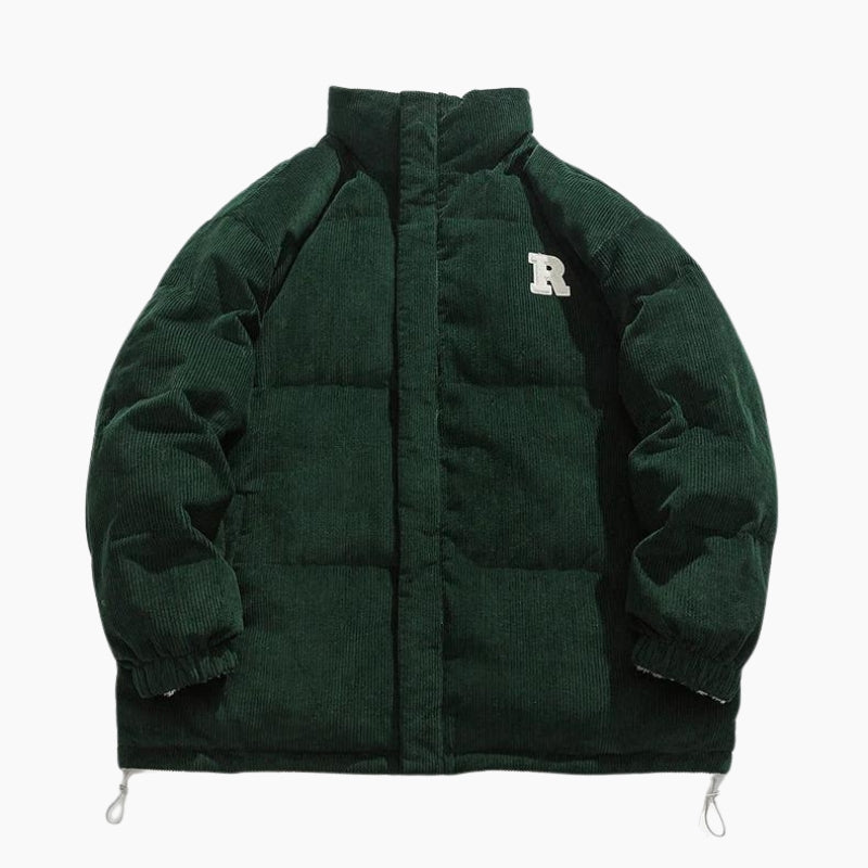 Doudoune réversible homme Pilou Pilou verte
