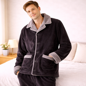 ensemble pyjama homme noir gris confortable