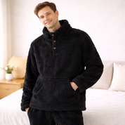 ensemble pyjama homme noir molleton