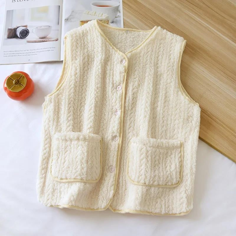 Gilet pyjama beige Pilou Pilou