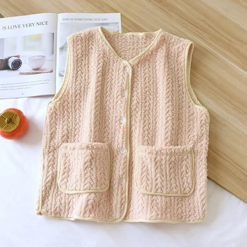 Gilet pyjama rose Pilou Pilou