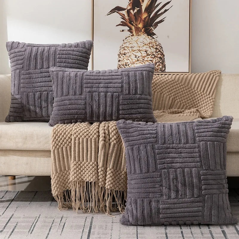 Housse de coussin doudou