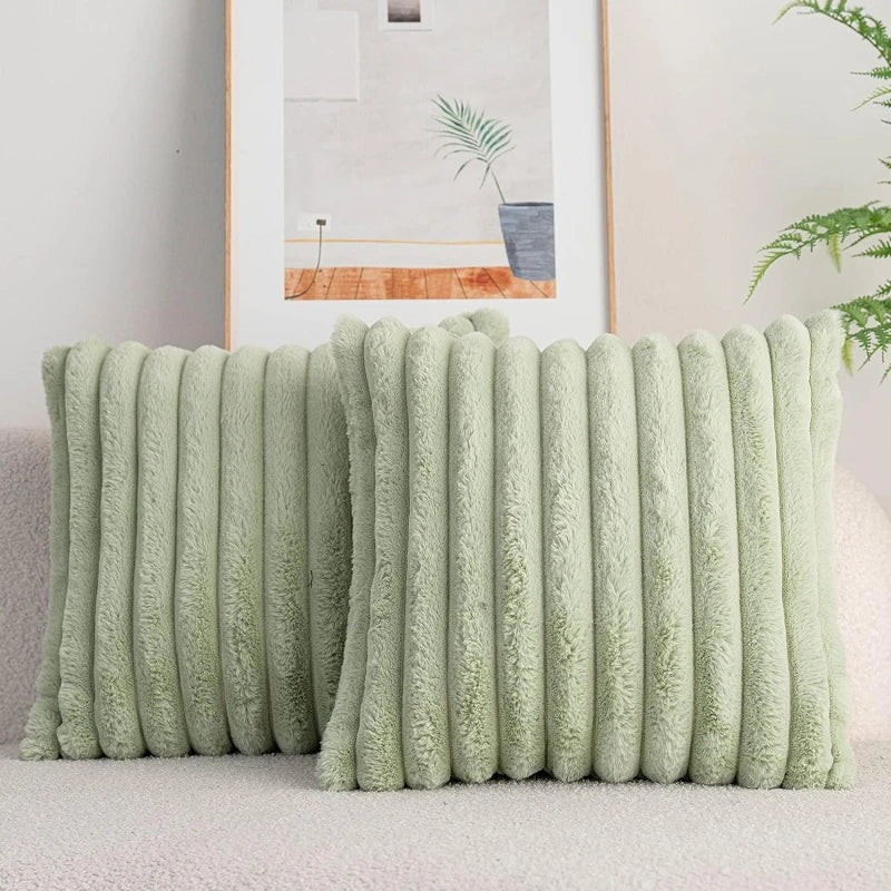 Housse de coussin pastel