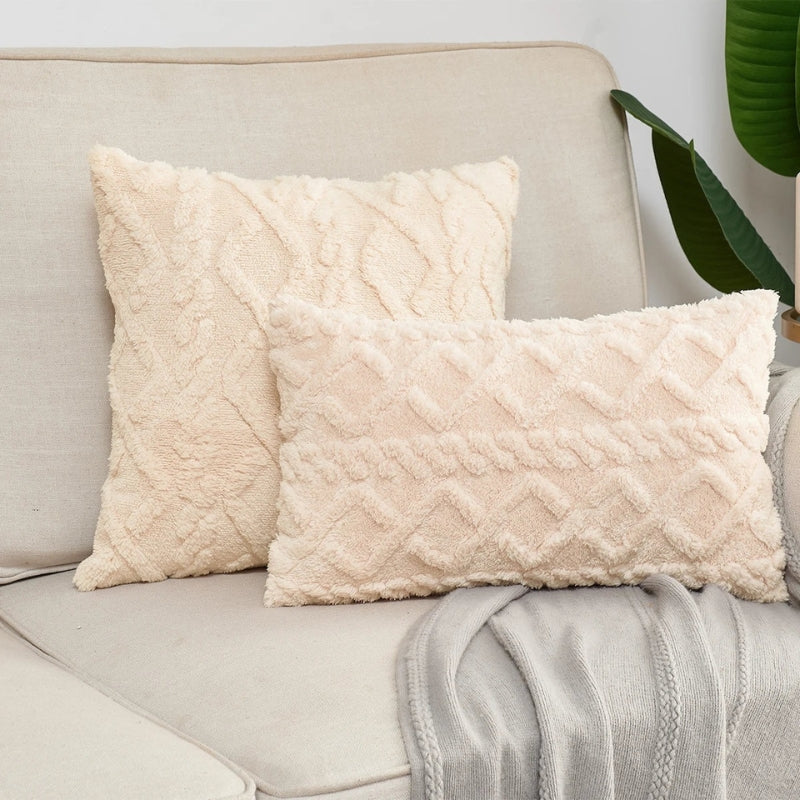 Housse de coussin Pilou Pilou crème