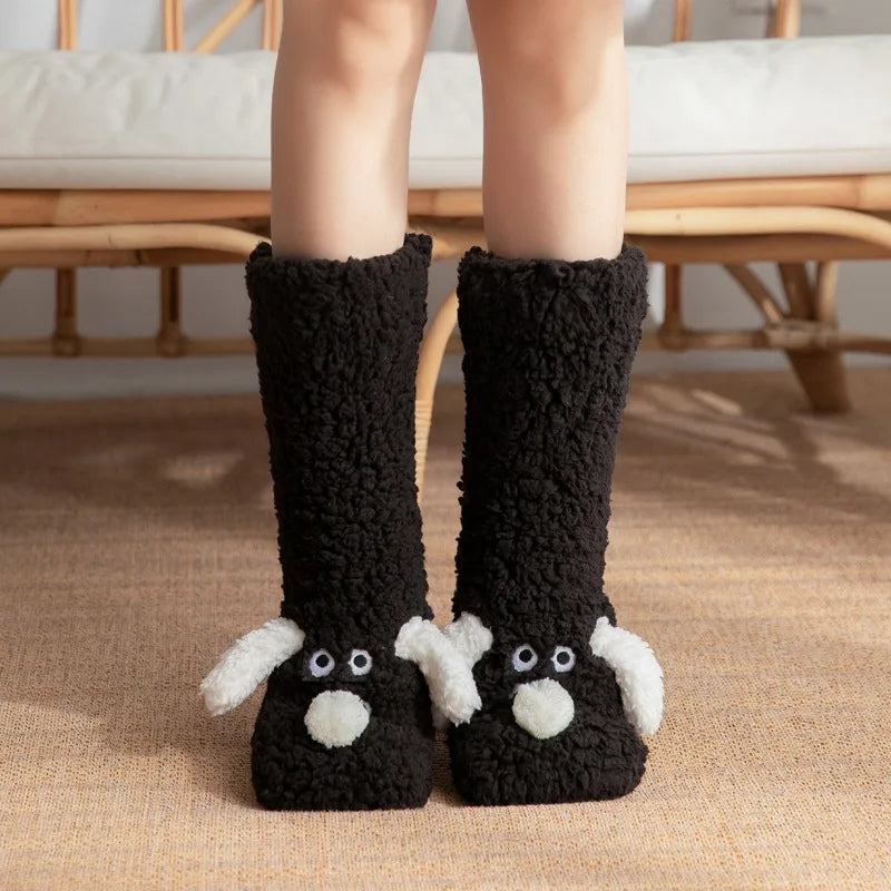 Chaussette épaisse antidérapante