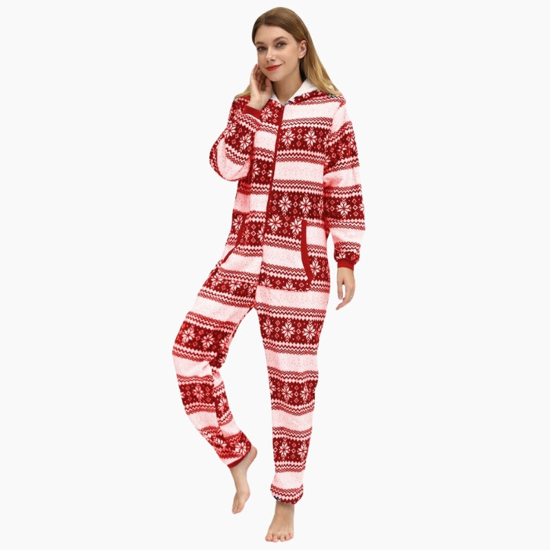 Combinaison chaude sur le thème de Noël
