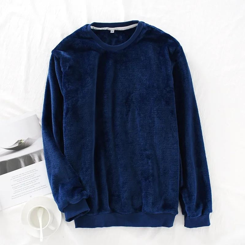 Haut de pyjama homme Pilou bleu marine