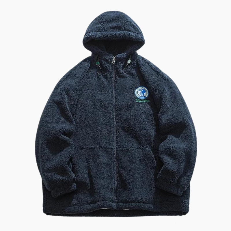 Manteau molletonné