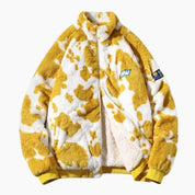 Manteau moumoute femme