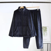 Pyjama homme hiver velours