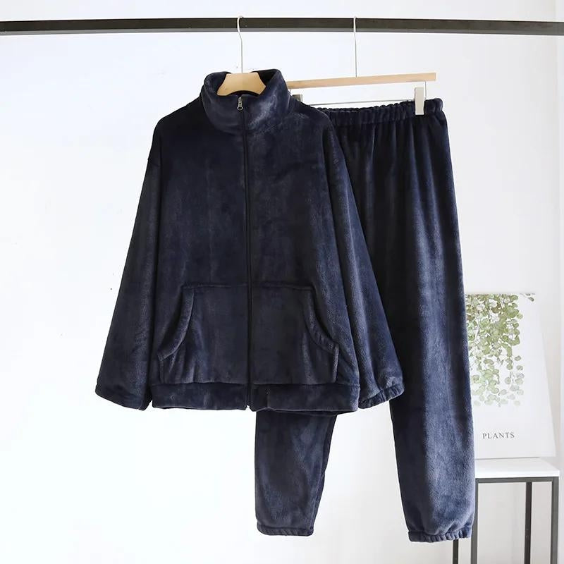 Pyjama homme hiver velours