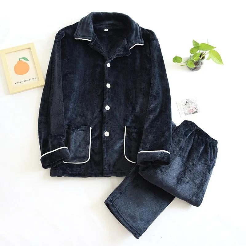 Pyjama homme polaire chaud