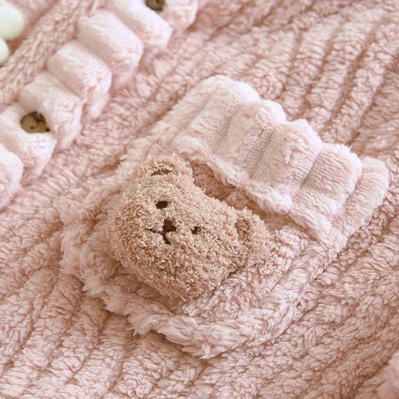 pyjama molleton ou velours femme