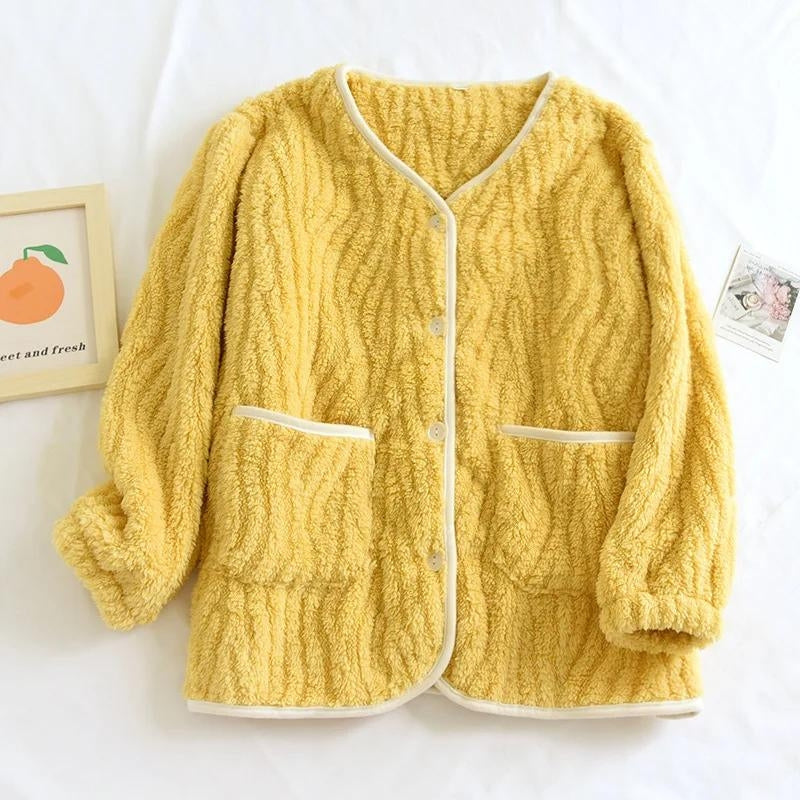 Veste polaire pyjama femme