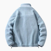 Veste polaire sherpa homme