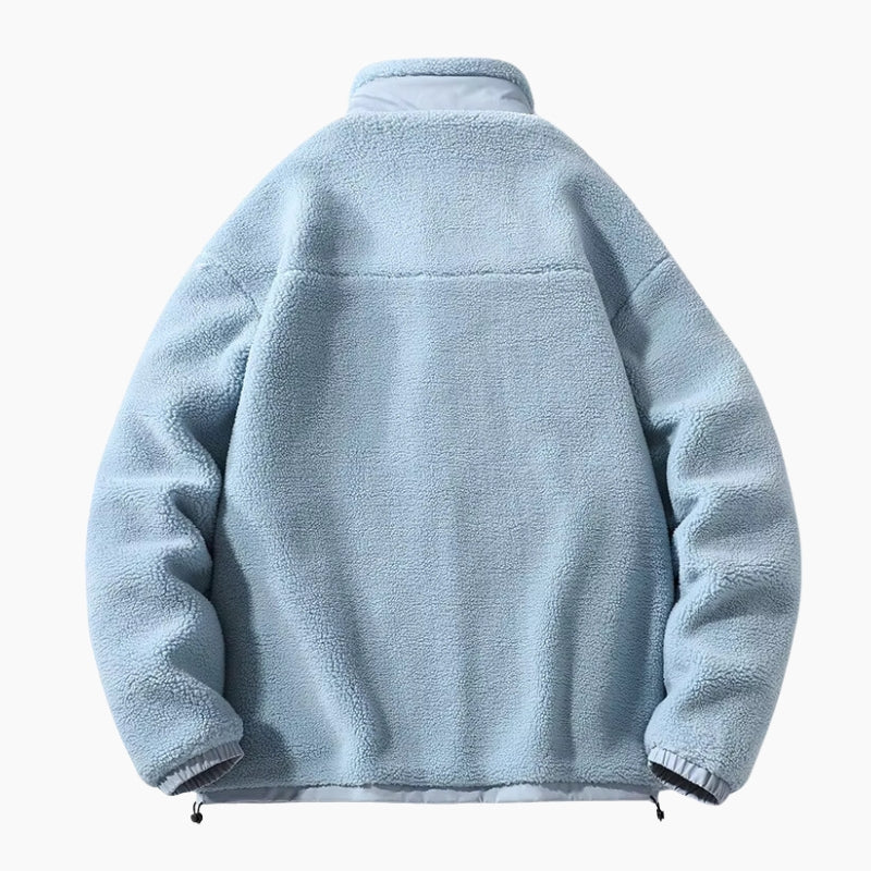 Veste polaire sherpa homme