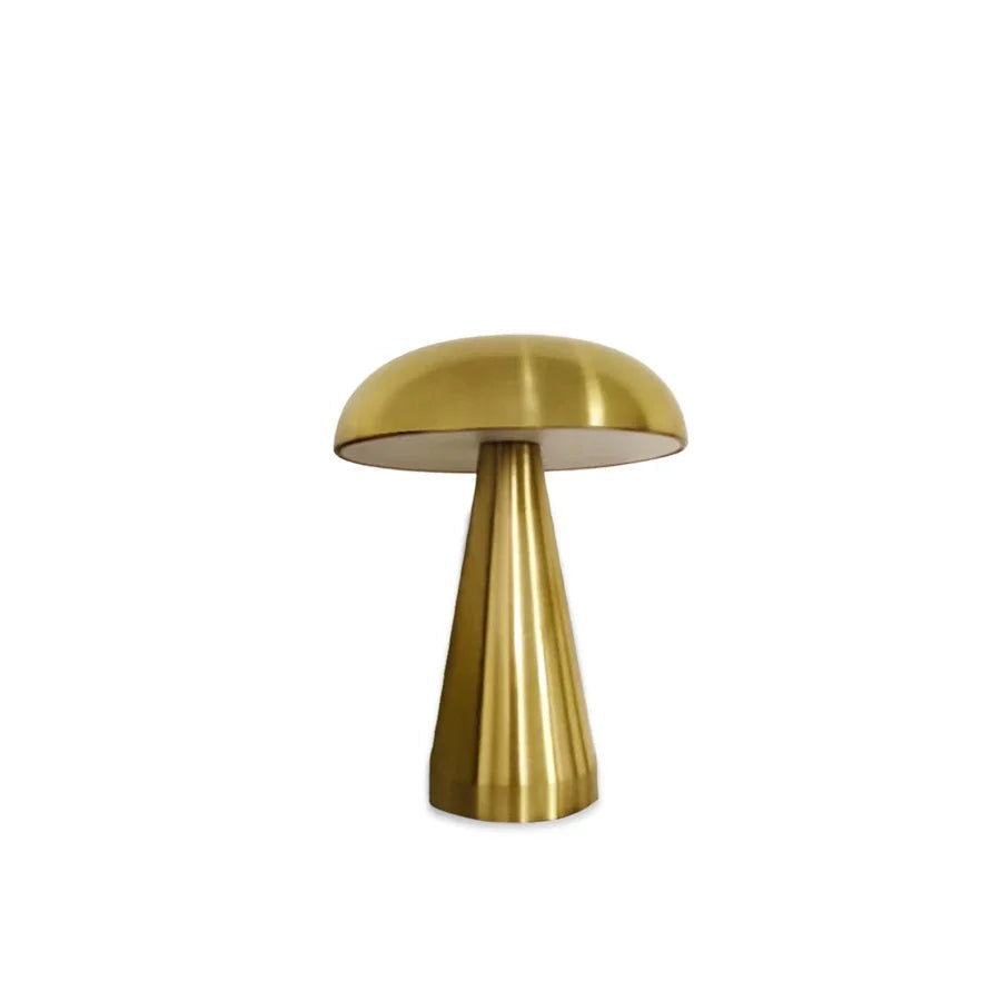 lampe champignon élégance bronze