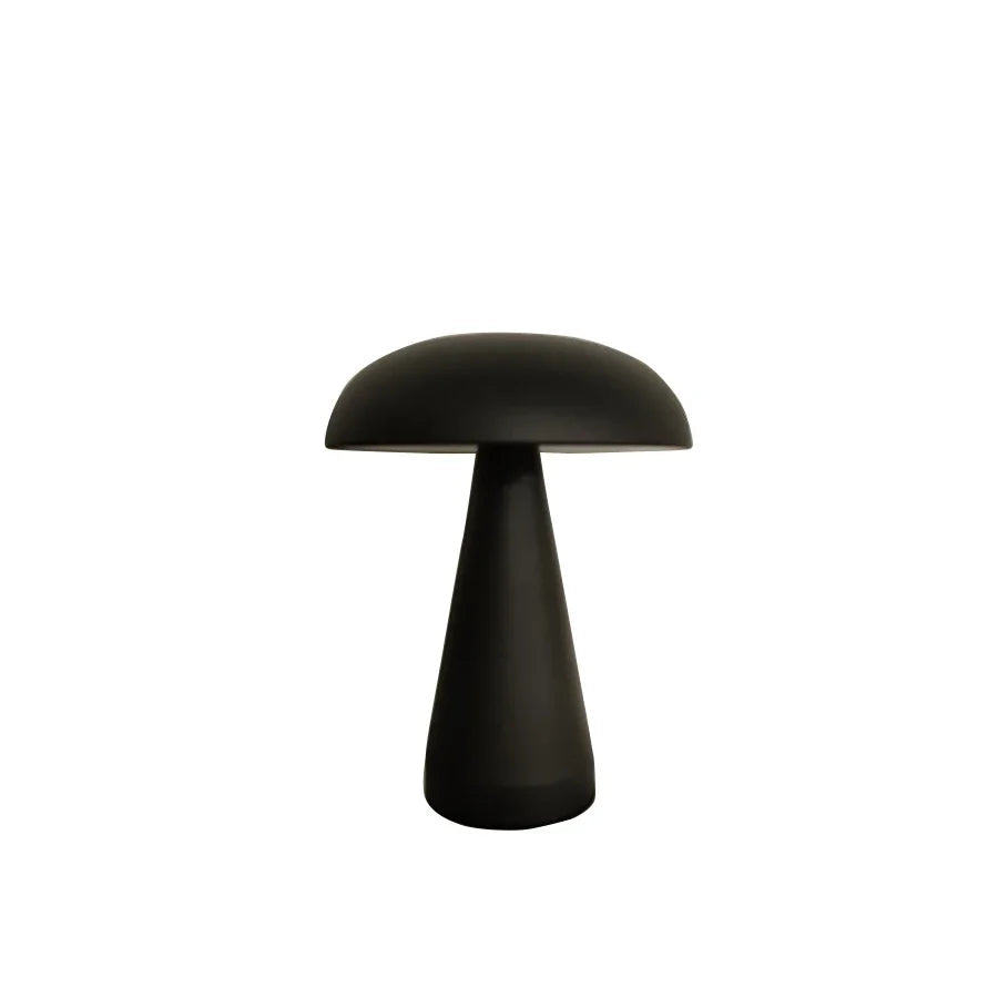lampe champignon élégance noire