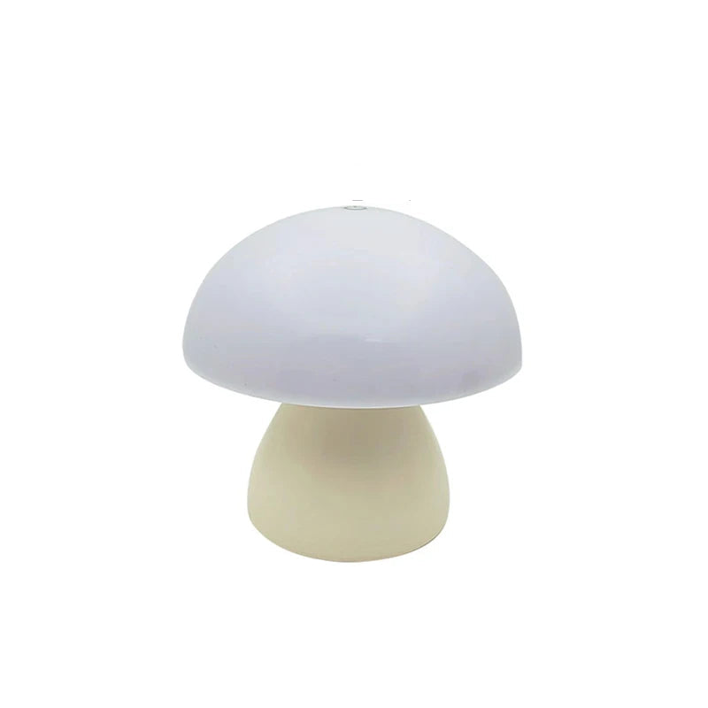 lampe champignon opale jaune