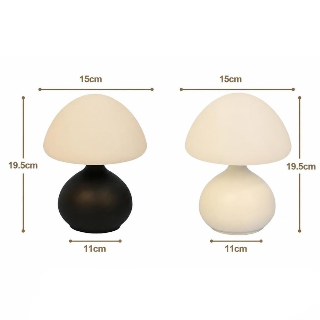 lampe de chevet champignon pour ambiance relaxante