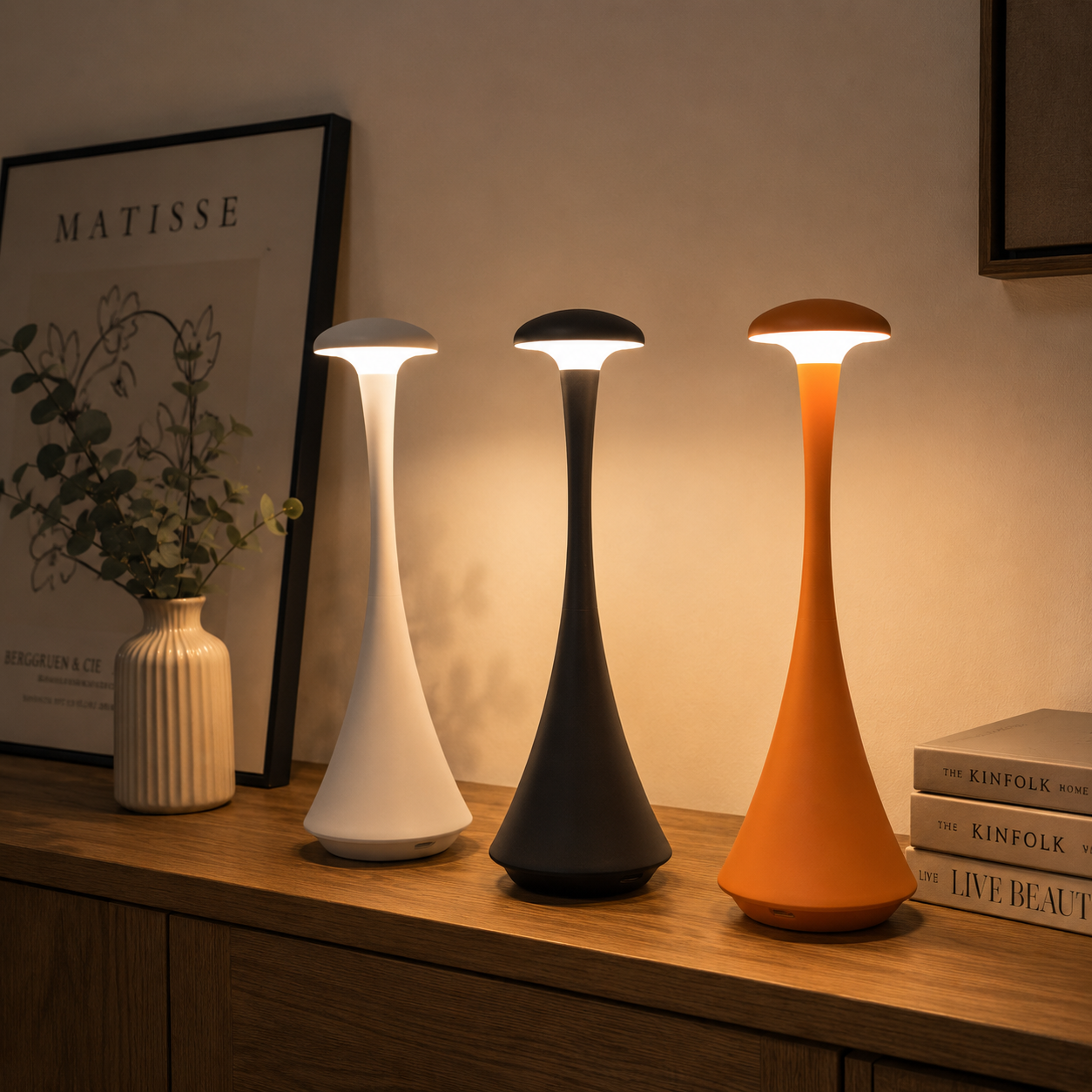 lampe flamme douce