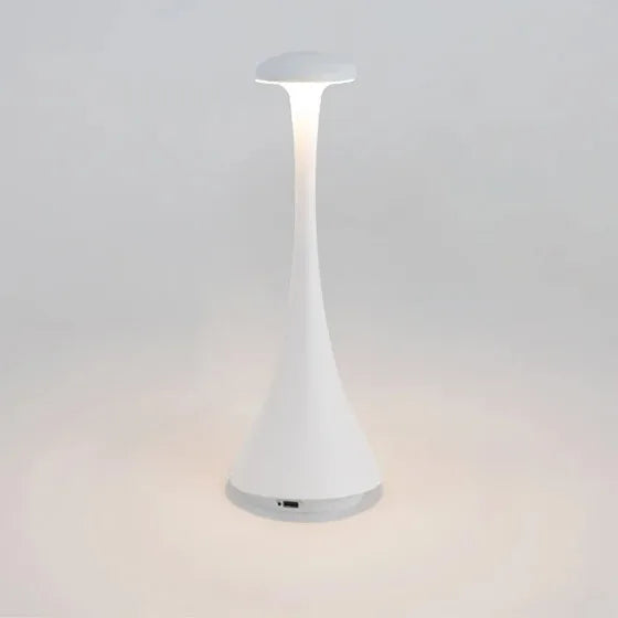 lampe flamme douce blanche